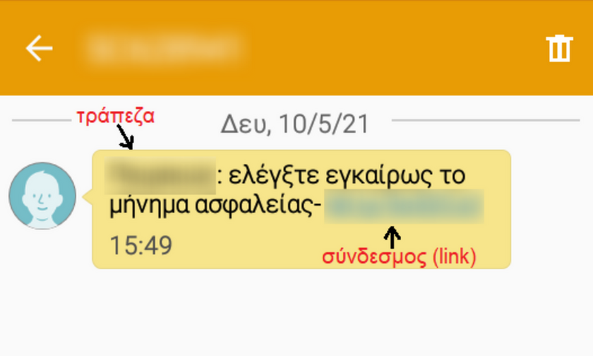 Ενημέρωση από την ΕΛ.ΑΣ: Με αυτό το SMS αφαίρεσαν 8.000 ευρώ από τραπεζικό λογαριασμό