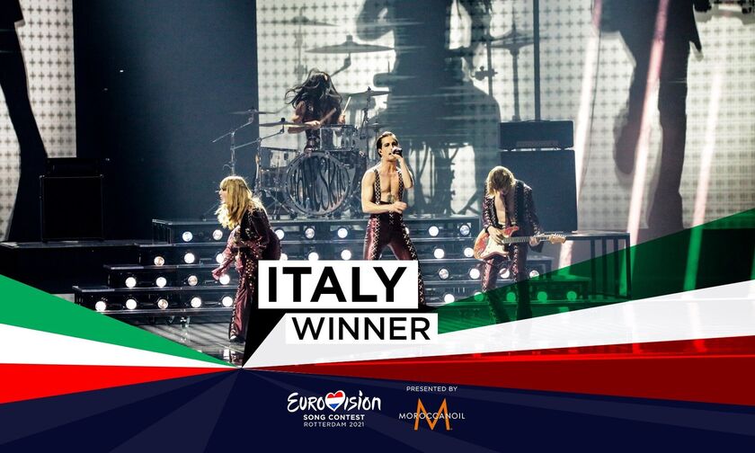 Eurovision 2021: Επιτέλους νικήτρια η Ιταλία! Δεύτερη η Γαλλία, δέκατη η Ελλάδα (vids)
