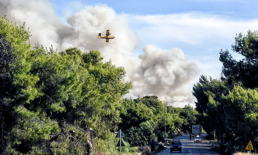 Υπό πλήρη έλεγχο οι πυρκαγιές σε Κορινθία και Φθιώτιδα