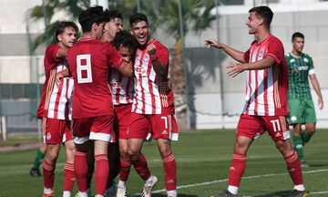 Super League K19: Ολυμπιακός - Παναθηναϊκός 2-0: Βάφτηκε «ερυθρόλευκο» το ντέρμπι (highlights)