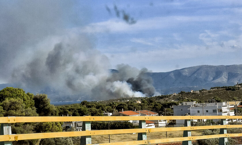 Πυρκαγιά στην Πυλαία - Εντολή για εκκένωση οικισμών