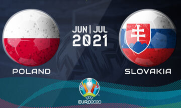 Live Streaming: Πολωνία - Σλοβακία (19:00) 