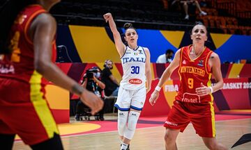 Ευρωμπάσκετ γυναικών: Η Ιταλία κέρδισε το Μαυροβούνιο, τι θέλει η Εθνική μας για να περάσει (vid)