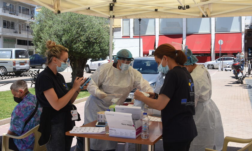 Δωρεάν rapid test: Τα σημεία που βρίσκονται ειδικά κλιμάκια του ΕΟΔΥ (23/6)