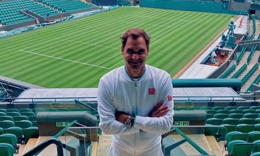 Wimbledon: Έτοιμος για την επιστροφή του ο Φέντερερ! (pic)