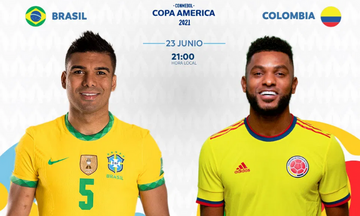 Live Streaming: Βραζιλία - Κολομβία (03:00) 