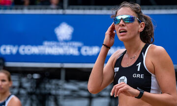 Beach Volley - Continental Cup: Ήττα και αποκλεισμός για Αρβανίτη και Καραγκούνη στον ημιτελικό