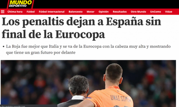 Euro 2020 - Ισπανικός Τύπος: «Πέσαμε με τιμή και ατυχία»