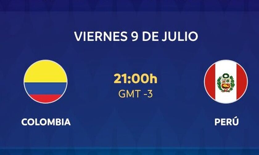 Live Streaming: Περού - Κολομβία (03:00)