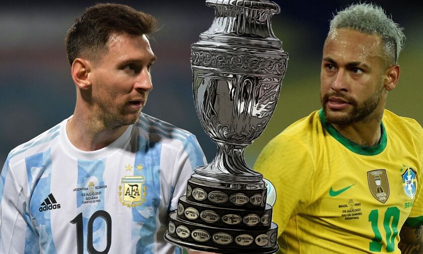 Copa America: Οι αποδόσεις των στοιχηματικών εταιριών για τον τελικό Αργεντινή-Βραζιλία 