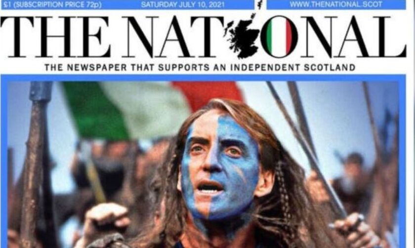 Euro 2020: Χαμός στην Αγγλία με το πρωτοσέλιδο σκωτσέζικης εφημερίδας