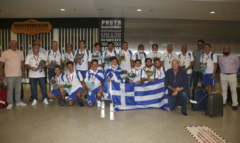 Επέστρεψε η χάλκινη Εθνική ομάδα παίδων (pics)