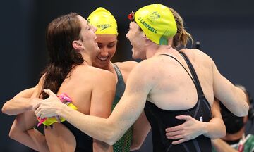 Ολυμπιακοί Αγώνες 2020: Χρυσό και παγκόσμιο ρεκόρ η Αυστραλία στα 4x100μ. ελεύθερο γυναικών (vid)