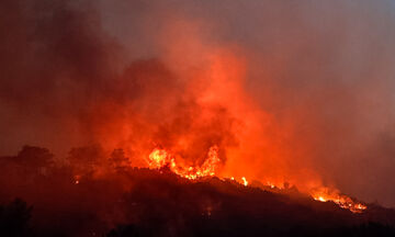 Ζάκυνθος: Πυρκαγιά σε περιοχή με χαμηλή βλάστηση