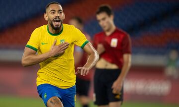 Bραζιλία - Ισπανία: Τα γκολ των Koύνια και Οϊαρθάμπαλ για το 1-1 (vid)
