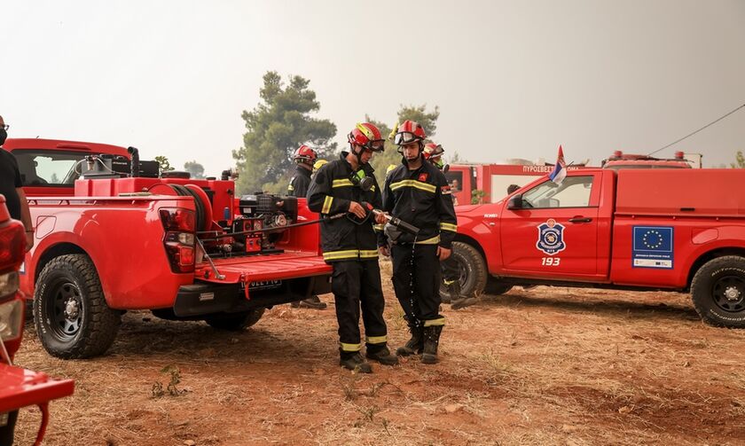  Σημαντική ενίσχυση σε εξοπλισμό και δυναμικό από την ΕΕ και τη διεθνή κοινότητα για τις πυρκαγιές