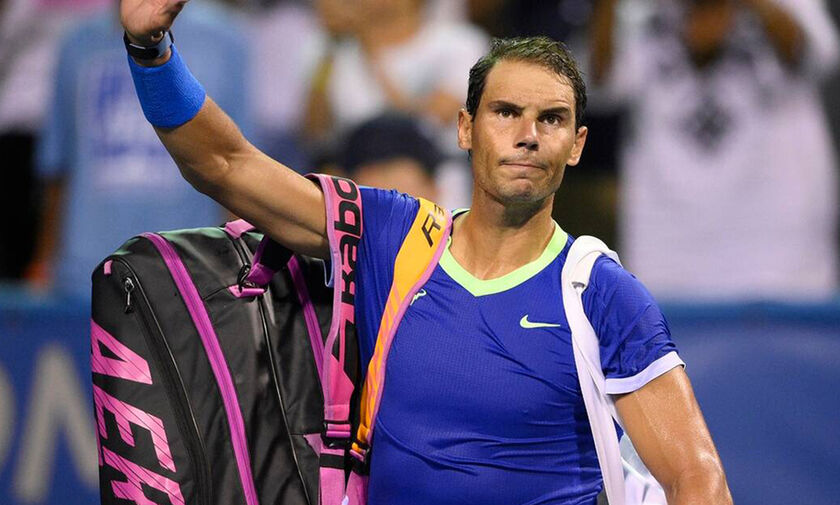 Ναδάλ: Απέσυρε τη συμμετοχή του από το Masters του Τορόντο, λόγω τραυματισμού