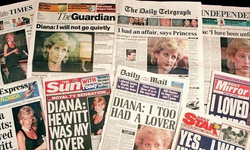 BBC: Αποζημίωση 1,5 εκατ. λιρών στη βασιλική οικογένεια για την ιστορική συνέντευξη της Νταϊάνα