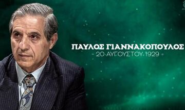 ΚΑΕ Παναθηναϊκός: «Ο Παύλος Γιαννακόπουλος θα ζει για πάντα στις καρδιές μας»