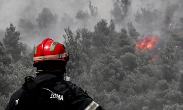 Βίλια - Πυρκαγιά: Πού έχουμε διακοπή κυκλοφορίας