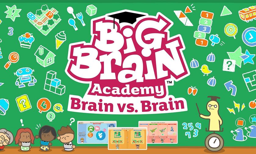 Big Brain Academy Brain vs. Brain: Στις 3 Δεκεμβρίου στο Nintendo Switch