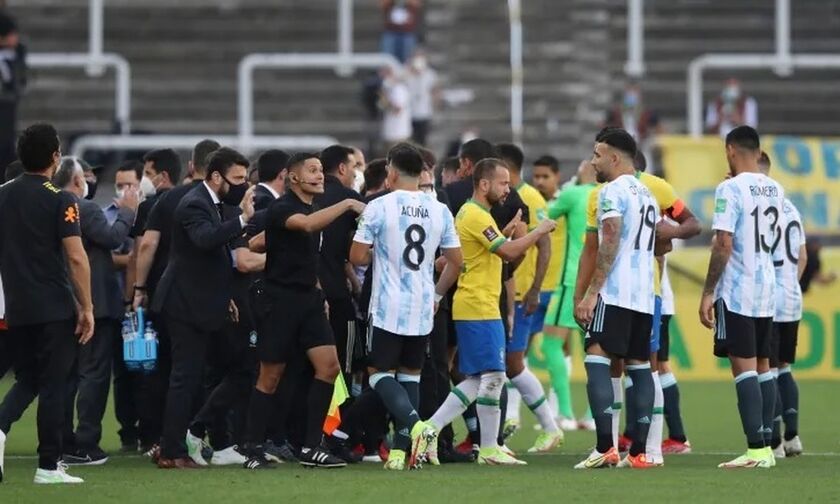 Στη FIFA ο φάκελος με την διακοπή του Βραζιλία – Αργεντινή