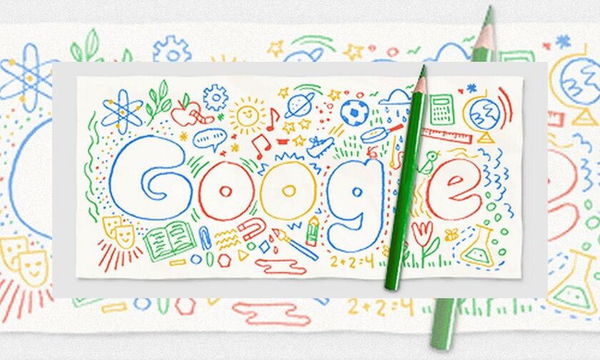Πρώτη μέρα στο σχολείο: Το doodle της Google για την επιστροφή στα θρανία