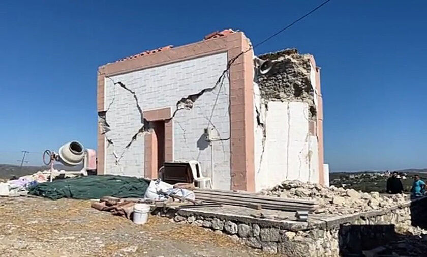 Σεισμός στην Κρήτη: Ένας νεκρός μετά τα 5,8 Ρίχτερ (vids)