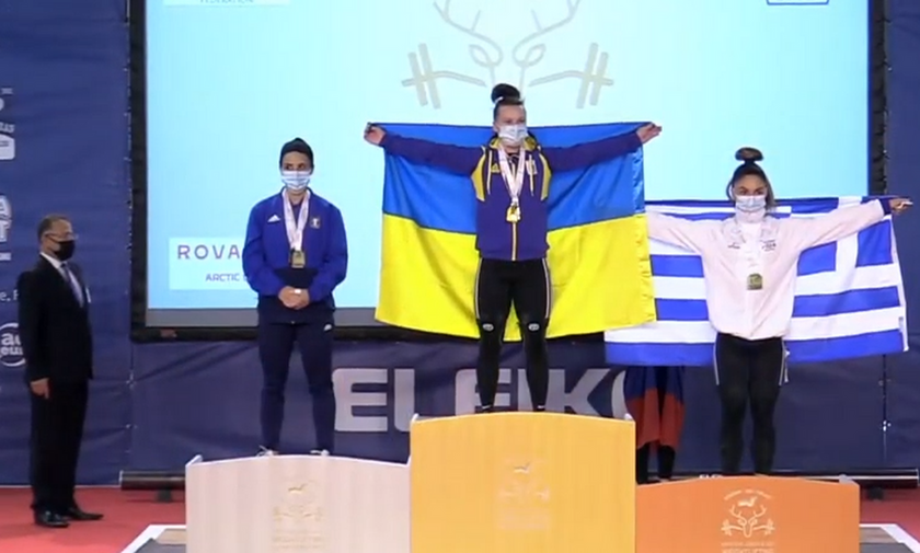 Άρση βαρών: «Χάλκινη» η Γεωργοπούλου στο Ευρωπαϊκό Πρωτάθλημα Κ23