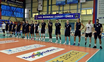 Volley League ανδρών: Φοίνικας Σύρου-ΠΑΟΚ (19.15, Live streaming)