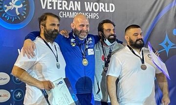 Δύο ελληνικά μετάλλια στο παγκόσμιο βετεράνων πάλης