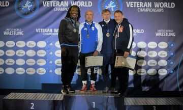 Πάλη: Παγκόσμιος πρωταθλητής ο Μπεντινίδης στη διοργάνωση των βετεράνων στο Λουτράκι 