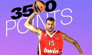 Γιώργος Πρίντεζης: Μόλις ο 4ος παίκτης που ξεπέρασε τους 3.500 πόντους στην Euroleague!