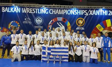 Πάλη: Τριπλή πρωτιά της Ελλάδας στο Βαλκανικό πρωτάθλημα!