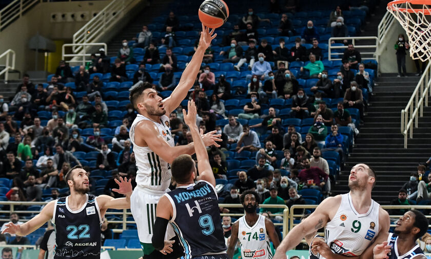 Basket League: «Φόρτσαρε» στο β' μέρος ο Παναθηναϊκός (βαθμολογία, highlights)