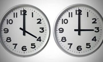 Αλλαγή ώρας -Υπενθύμιση: Στις 04:00 γυρίζουμε τους δείκτες των ρολογιών μας μία ώρα πίσω 