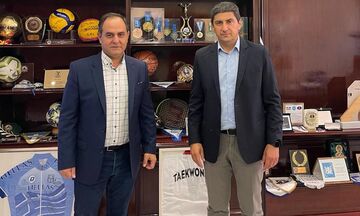 Καρδίτσα: Συνάντηση του δημάρχου με τον υφυπουργό Αθλητισμού για τα αθλητικά έργα της πόλης