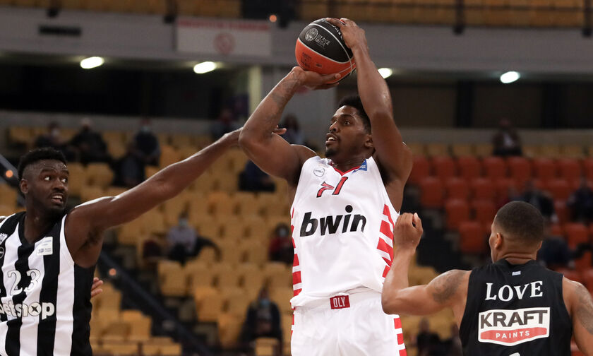 Ολυμπιακός - ΠΑΟΚ 86-68: Τα «ερυθρόλευκα» τρίποντα και καρφώματα (vid)