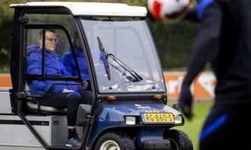 Στο γήπεδο, αλλά όχι στον πάγκο, με την Νορβηγία ο, τραυματίας, Ολλανδός εκλέκτορας Λουίς Φαν Χάαλ!