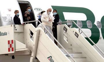 Έφτασε στην Κύπρο ο Πάπας Φραγκίσκος