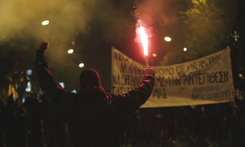 Θεσσαλονίκη: Εννέα συλλήψεις στα επεισόδια της πορείας για τον Αλέξανδρο Γρηγορόπουλο