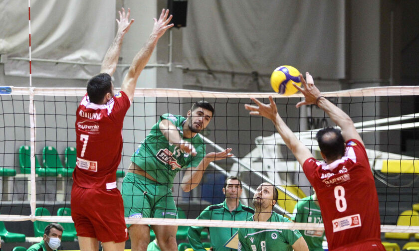 Volley League Ανδρών: Στις 13 Δεκεμβρίου το Ολυμπιακός - Παναθηναϊκός