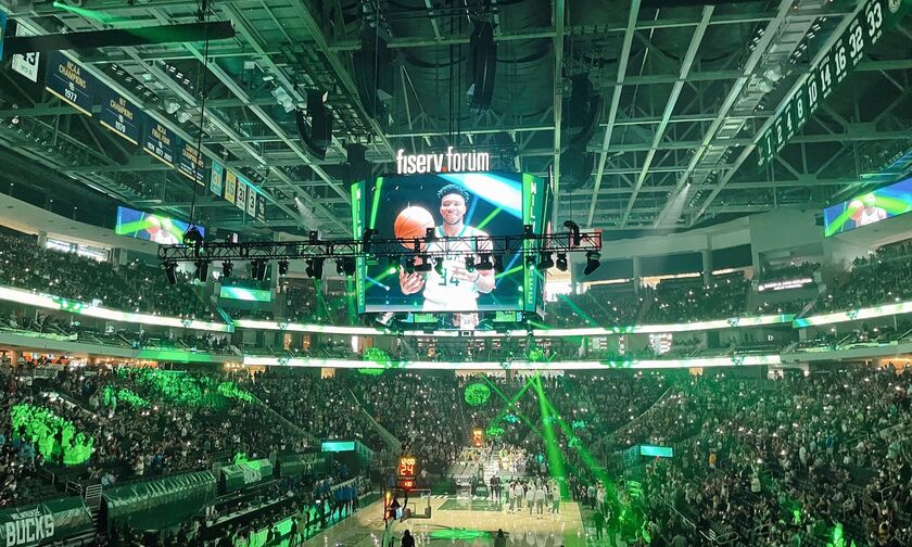 NBA: Χωρίς μέτρα για τον κορονοϊό το Fiserv Forum των Μπακς