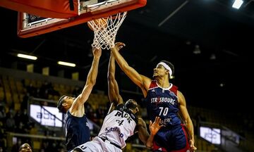 Στρασμπούρ - ΠΑΟΚ 105-78: «Αιχμαλωσία» στην Αλσατία για τον Δικέφαλο (highlights)