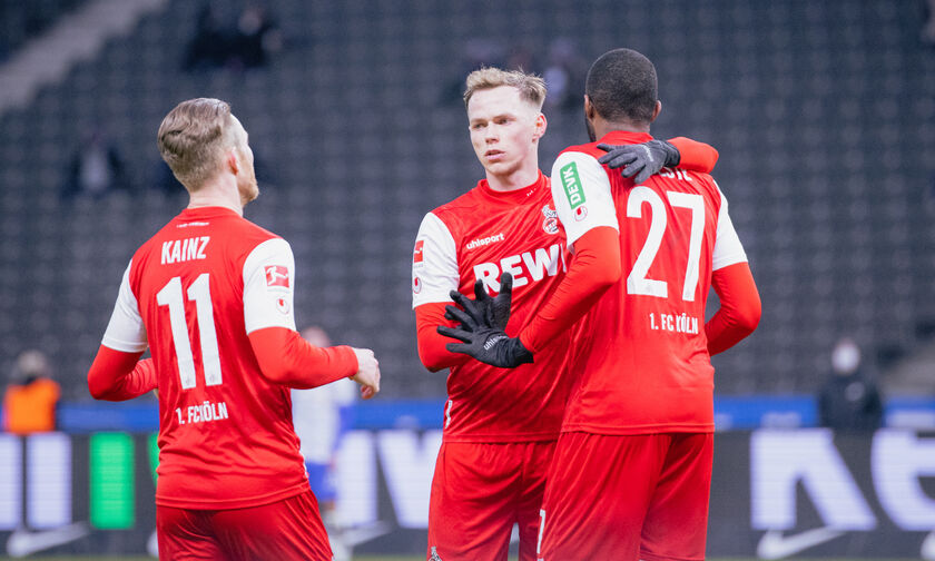 Bundesliga: Νίκη εξάδας η Κολωνία, 3-1 τη Χέρτα στο Βερολίνο (highlights)