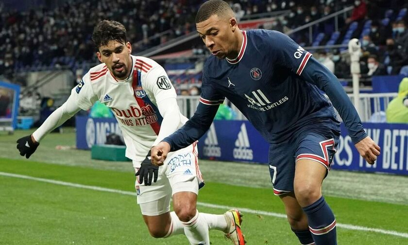 Ligue 1: «Κολλημένες» με την ισοπαλία Λιόν και Παρί Σεν Ζερμέν (1-1)