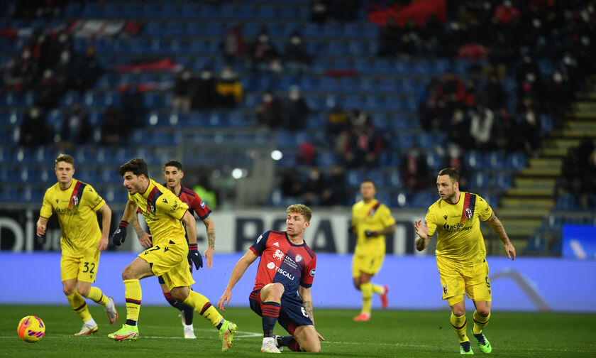 Serie A: Κάλιαρι - Μπολόνια 2-1: Ανατροπή σωτηρίας στη Σαρδηνία