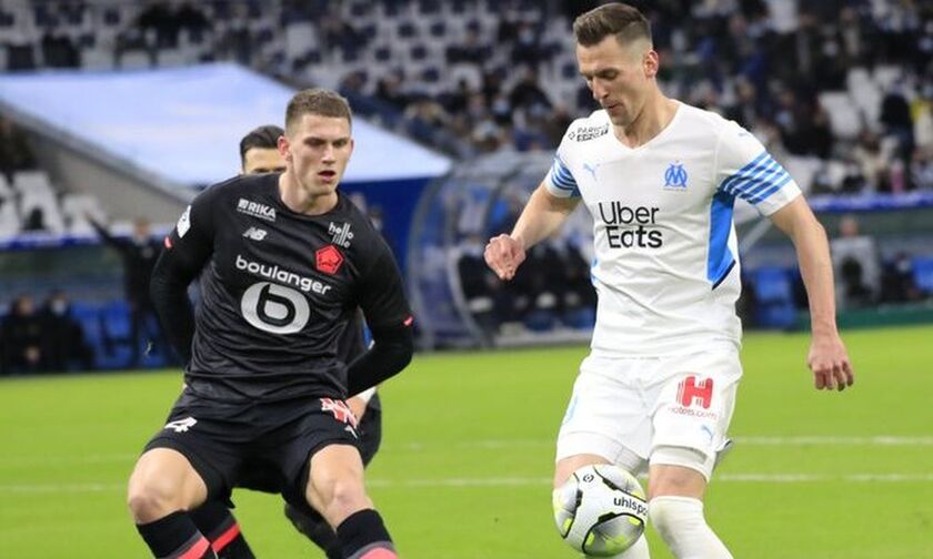 Ligue 1: Το έσωσε στο τέλος η Μαρσέιγ, 1-1 με τη Λιλ (βαθμολογία)