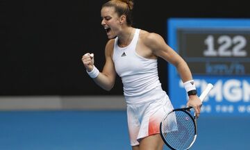 Australian Open: Ίδρωσε, αλλά πέρασε στον β' γύρο η Σάκκαρη