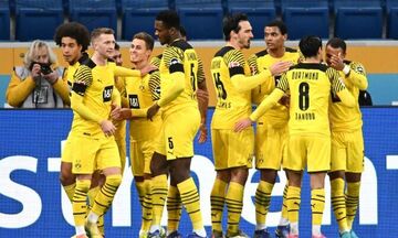 Bundesliga: Τρίτη σερί νίκη και -3 από την κορυφή η Ντόρτμουντ μετά την ματσάρα με Χόφενχαϊμ (2-3)!